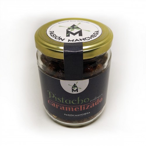 ORGANIC CARAMELIZED PISTACHIO 150 G JAR