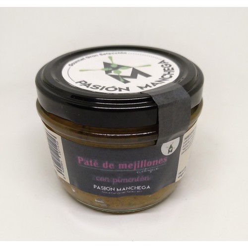 PATÉ DE MEJILLONES ECOLÓGICO 125G