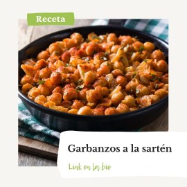 Garbanzos a la sartén